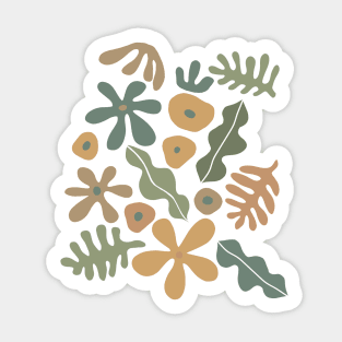 Boho Tropicals - Beige Sticker